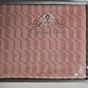 Christian Dior Pink Blanket